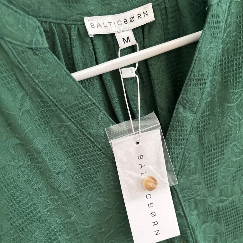 Baltic Born Philippa Midi Dress Green Size M - Picture 6 of 8